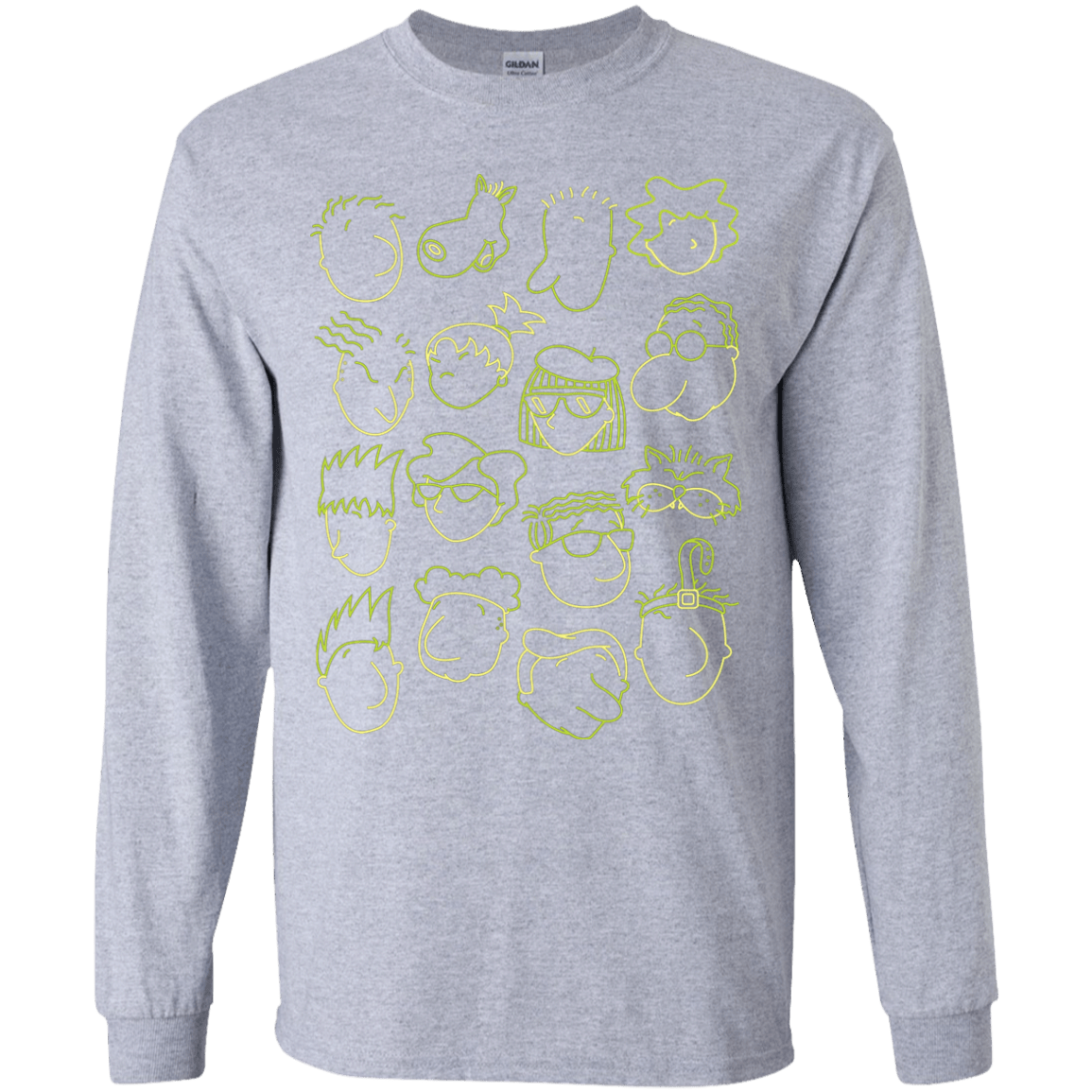 T-Shirts Sport Grey / YS DOUG Youth Long Sleeve T-Shirt