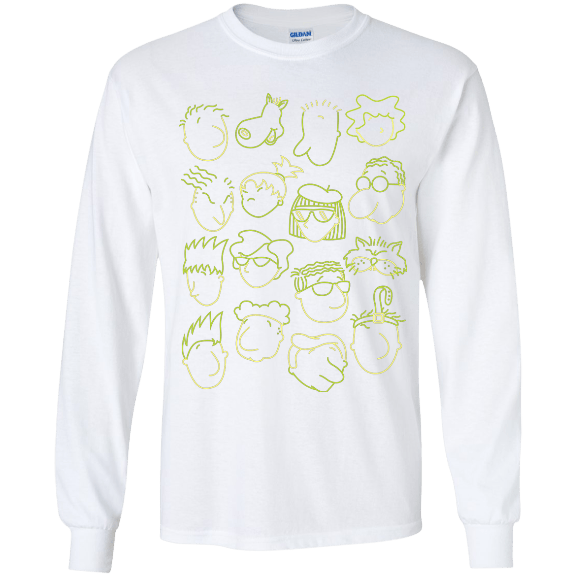 T-Shirts White / YS DOUG Youth Long Sleeve T-Shirt