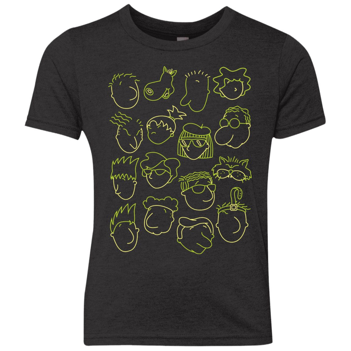 T-Shirts Vintage Black / YXS DOUG Youth Triblend T-Shirt