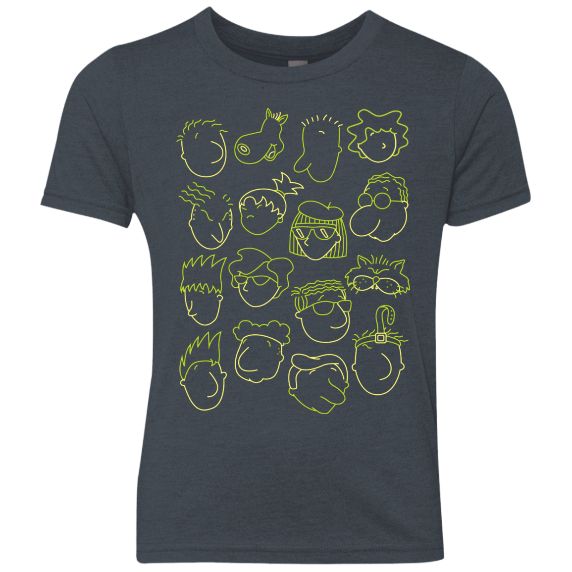 T-Shirts Vintage Navy / YXS DOUG Youth Triblend T-Shirt