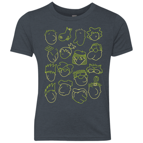 T-Shirts Vintage Navy / YXS DOUG Youth Triblend T-Shirt