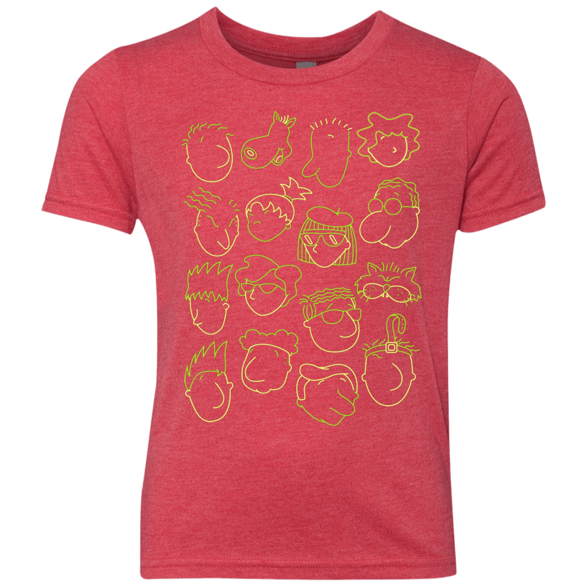 T-Shirts Vintage Red / YXS DOUG Youth Triblend T-Shirt