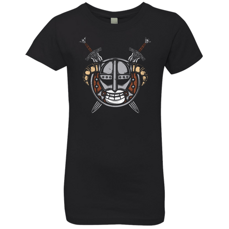 T-Shirts Black / YXS Dovahkiin Pirate Girls Premium T-Shirt