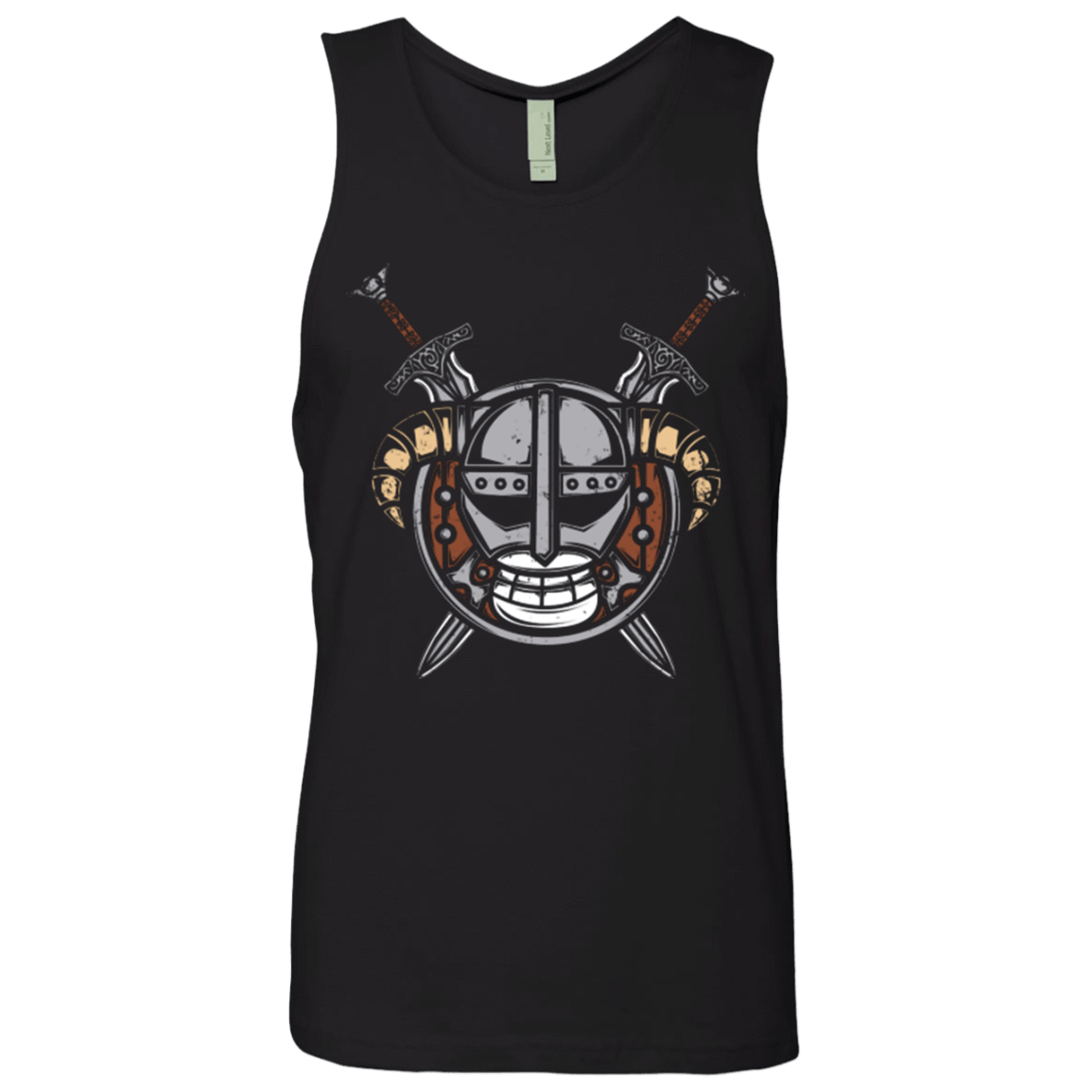 T-Shirts Black / Small Dovahkiin Pirate Men's Premium Tank Top