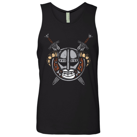 T-Shirts Black / Small Dovahkiin Pirate Men's Premium Tank Top