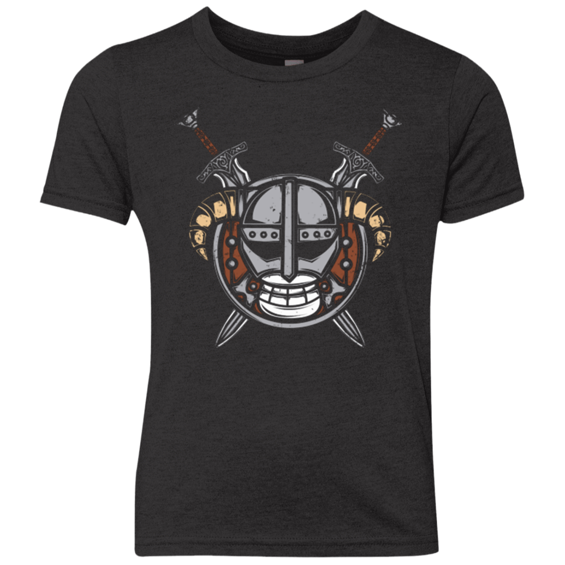 T-Shirts Vintage Black / YXS Dovahkiin Pirate Youth Triblend T-Shirt