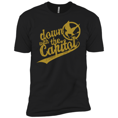 T-Shirts Black / YXS Down with the Capitol Boys Premium T-Shirt