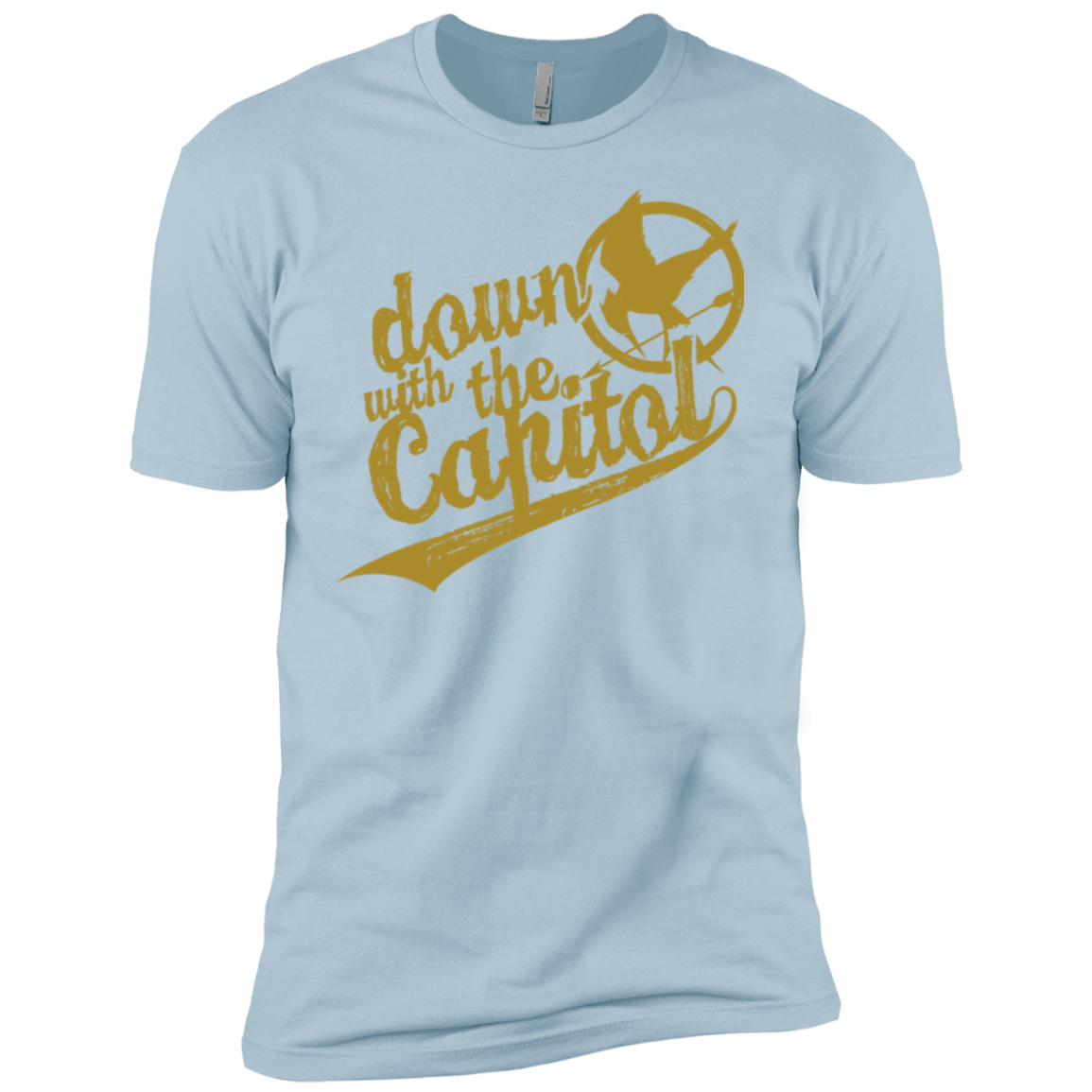 T-Shirts Light Blue / YXS Down with the Capitol Boys Premium T-Shirt