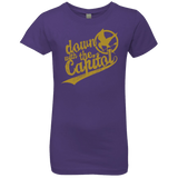T-Shirts Purple Rush / YXS Down with the Capitol Girls Premium T-Shirt