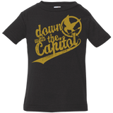T-Shirts Black / 6 Months Down with the Capitol Infant PremiumT-Shirt