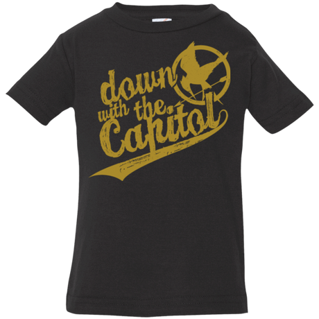 T-Shirts Black / 6 Months Down with the Capitol Infant PremiumT-Shirt