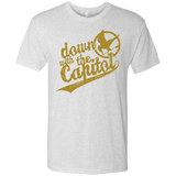 T-Shirts Heather White / Small Down with the Capitol Men's Triblend T-Shirt
