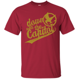 T-Shirts Cardinal / Small Down with the Capitol T-Shirt