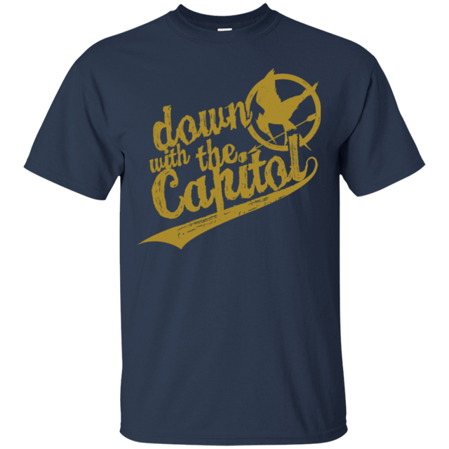 T-Shirts Navy / Small Down with the Capitol T-Shirt