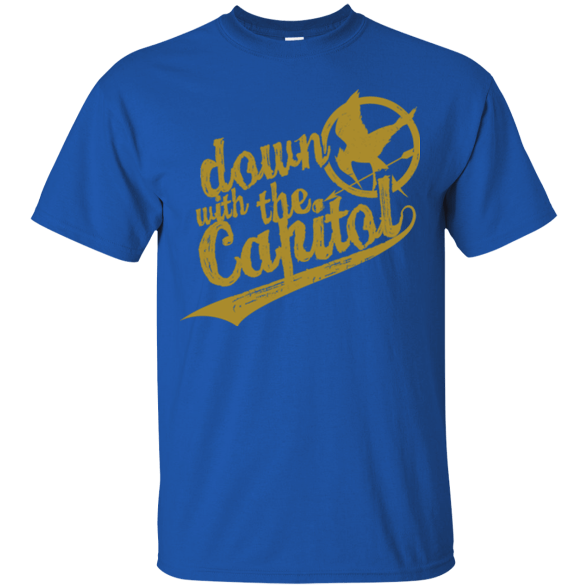 T-Shirts Royal / Small Down with the Capitol T-Shirt