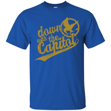 T-Shirts Royal / Small Down with the Capitol T-Shirt