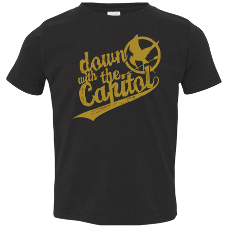 T-Shirts Black / 2T Down with the Capitol Toddler Premium T-Shirt