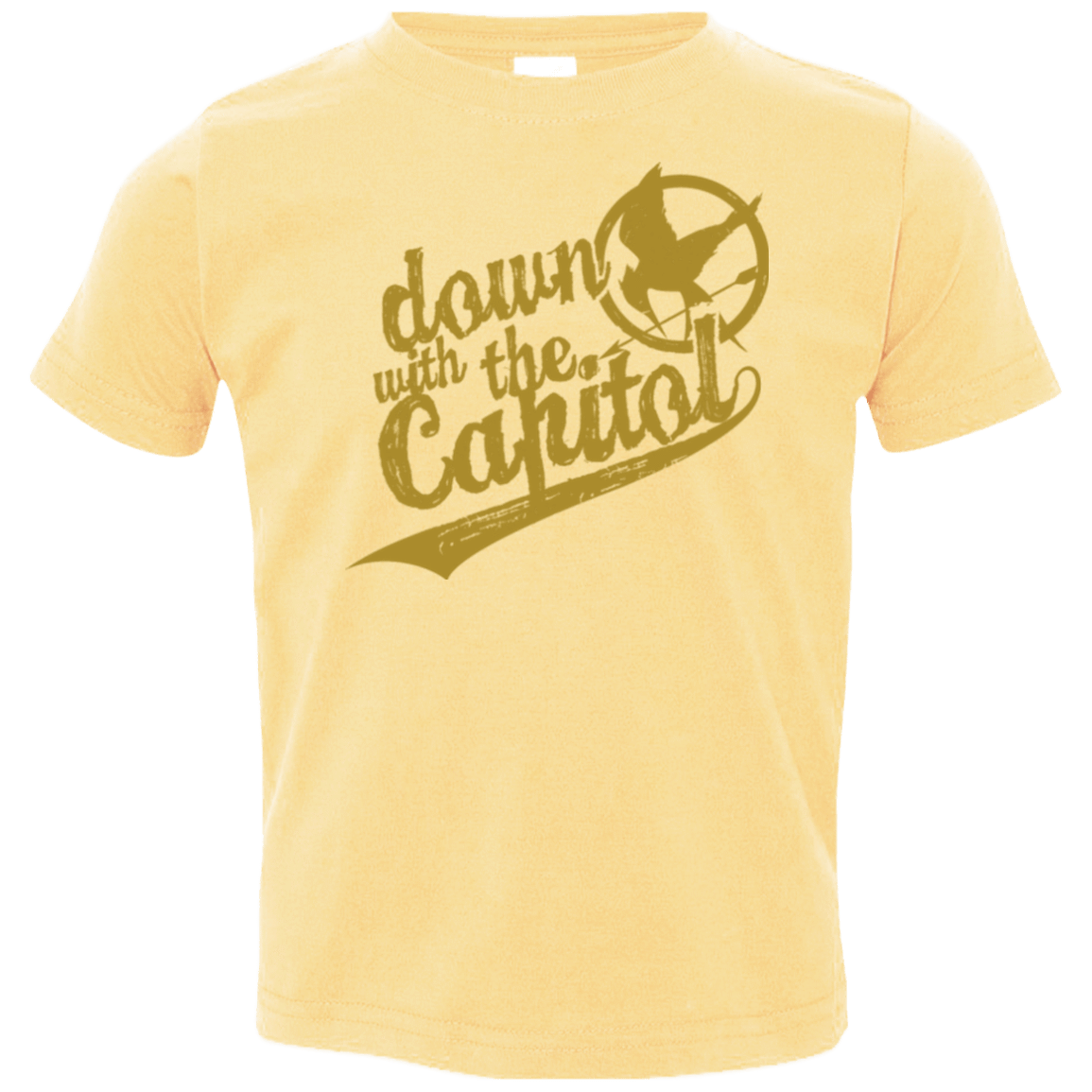 T-Shirts Butter / 2T Down with the Capitol Toddler Premium T-Shirt