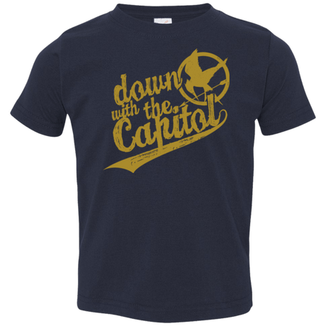 T-Shirts Navy / 2T Down with the Capitol Toddler Premium T-Shirt