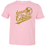 T-Shirts Pink / 2T Down with the Capitol Toddler Premium T-Shirt
