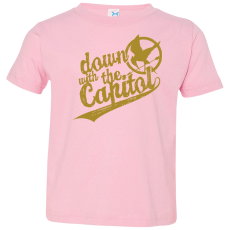 T-Shirts Pink / 2T Down with the Capitol Toddler Premium T-Shirt