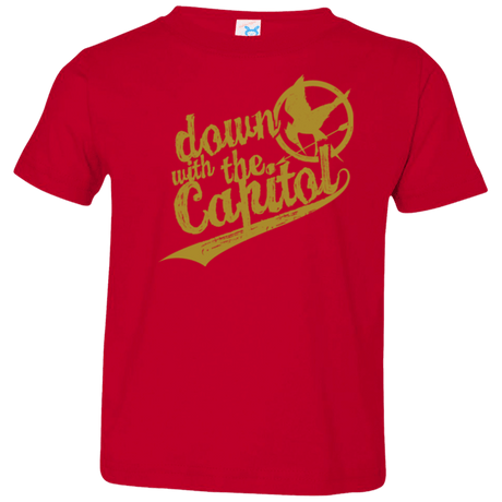 T-Shirts Red / 2T Down with the Capitol Toddler Premium T-Shirt