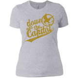 T-Shirts Heather Grey / X-Small Down with the Capitol Women's Premium T-Shirt