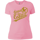 T-Shirts Light Pink / X-Small Down with the Capitol Women's Premium T-Shirt