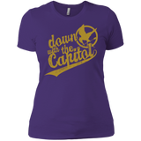 T-Shirts Purple / X-Small Down with the Capitol Women's Premium T-Shirt
