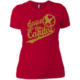T-Shirts Red / X-Small Down with the Capitol Women's Premium T-Shirt