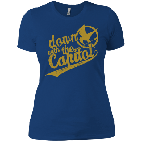 T-Shirts Royal / X-Small Down with the Capitol Women's Premium T-Shirt