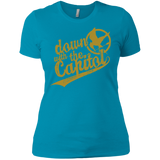 T-Shirts Turquoise / X-Small Down with the Capitol Women's Premium T-Shirt
