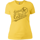 T-Shirts Vibrant Yellow / X-Small Down with the Capitol Women's Premium T-Shirt