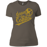 T-Shirts Warm Grey / X-Small Down with the Capitol Women's Premium T-Shirt