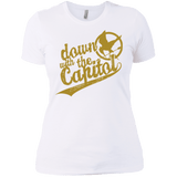 T-Shirts White / X-Small Down with the Capitol Women's Premium T-Shirt