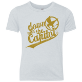 T-Shirts Heather White / YXS Down with the Capitol Youth Triblend T-Shirt