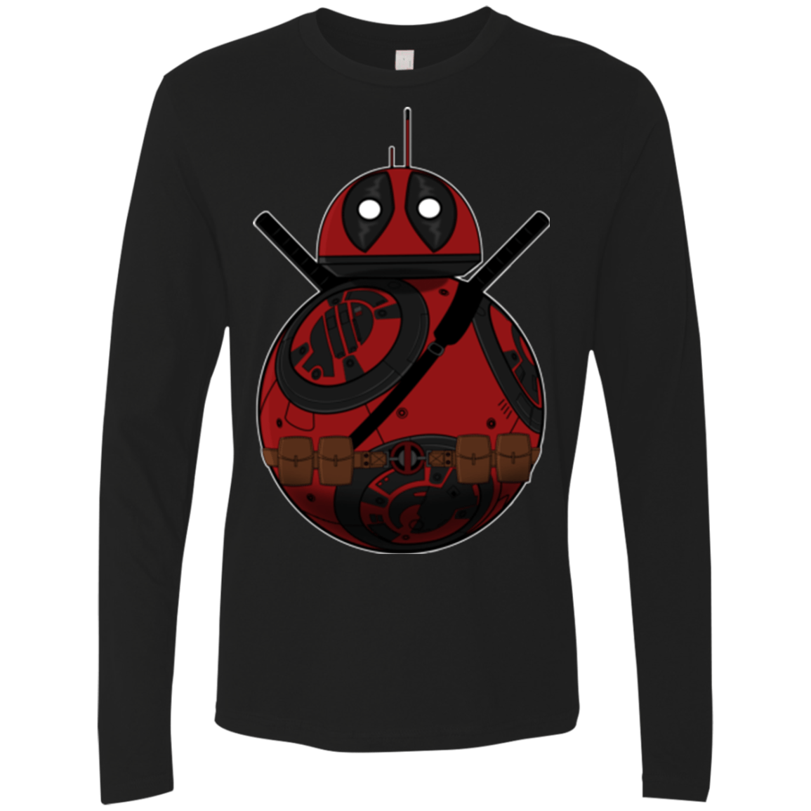 T-Shirts Black / Small DP8 Men's Premium Long Sleeve