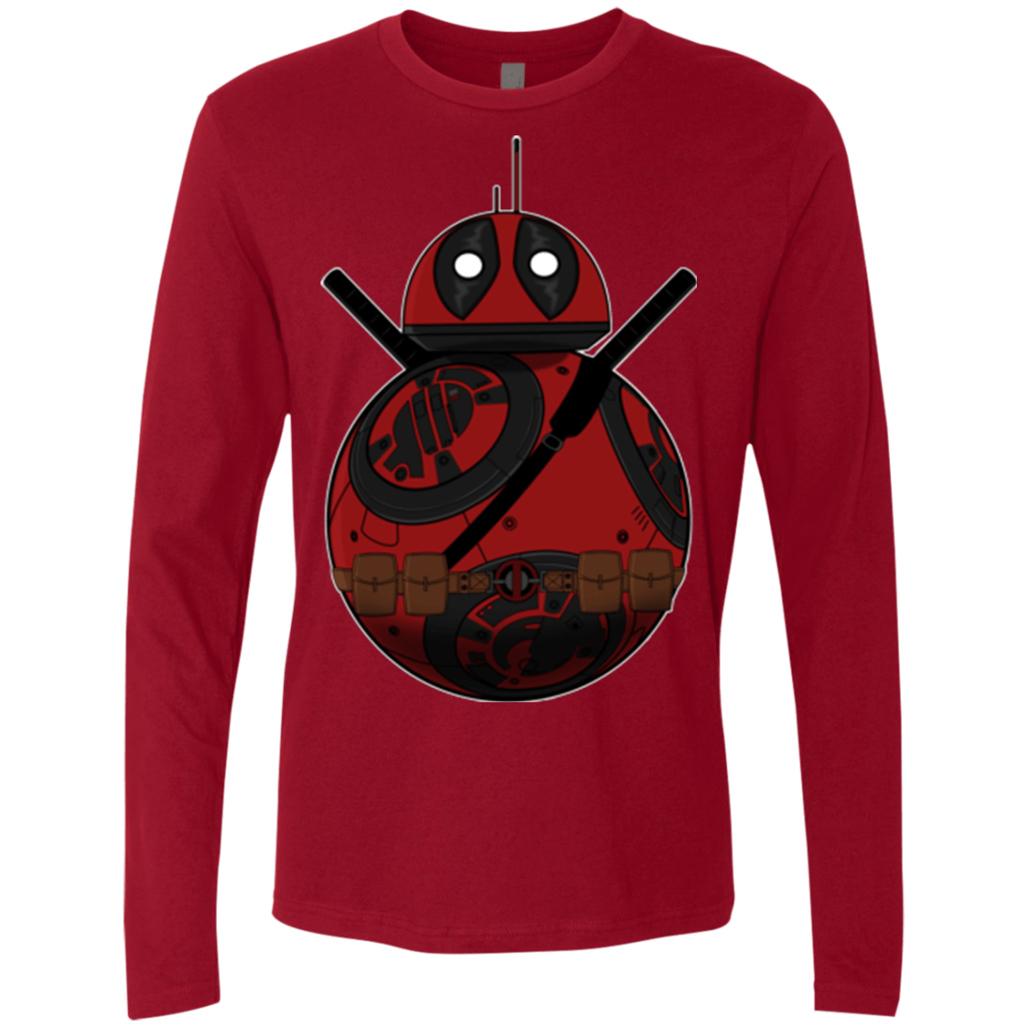 T-Shirts Cardinal / Small DP8 Men's Premium Long Sleeve