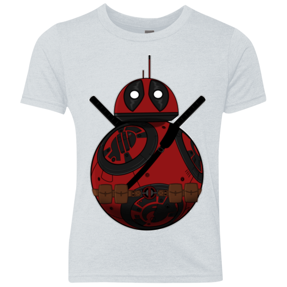 T-Shirts Heather White / YXS DP8 Youth Triblend T-Shirt