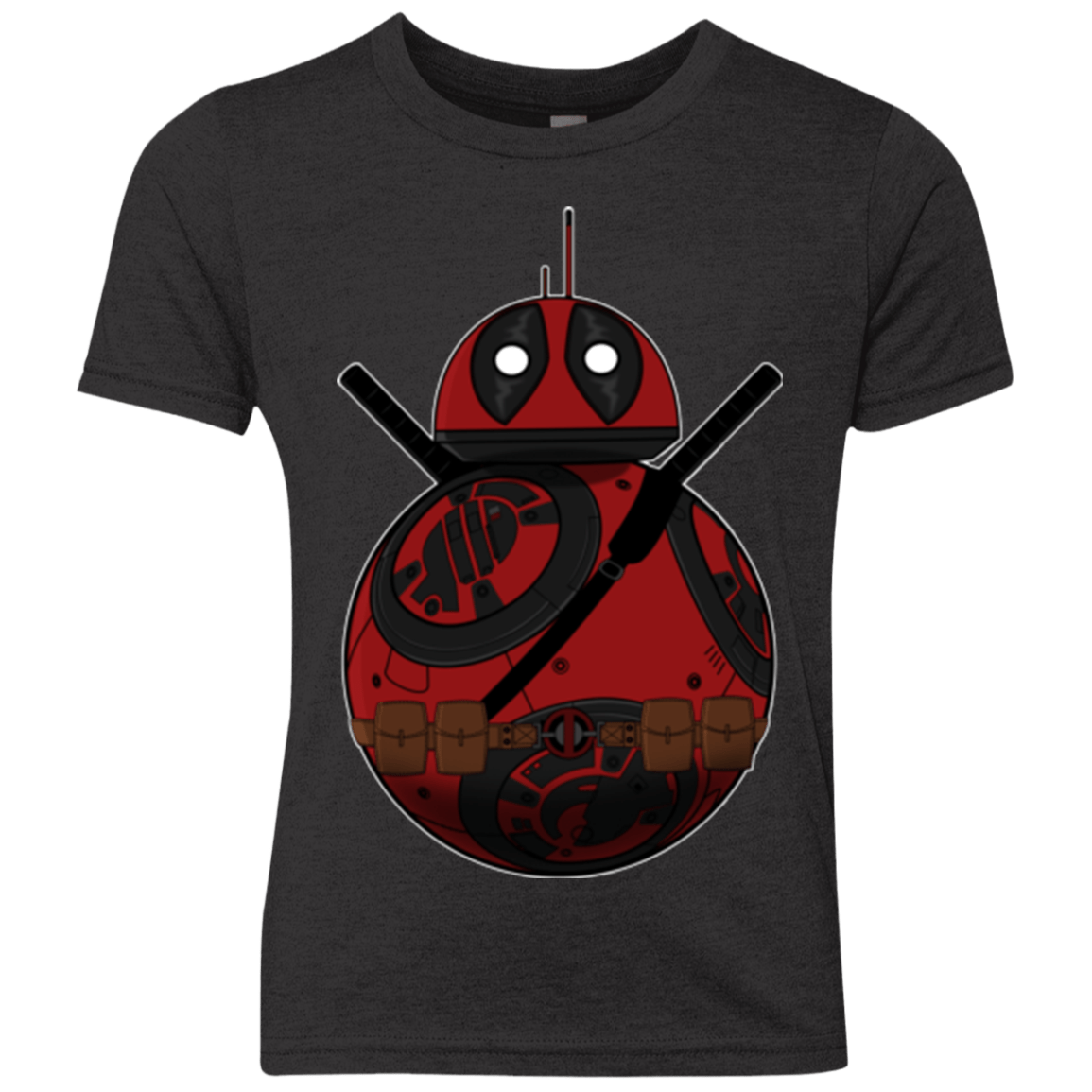 T-Shirts Vintage Black / YXS DP8 Youth Triblend T-Shirt