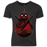 T-Shirts Vintage Black / YXS DP8 Youth Triblend T-Shirt