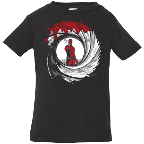 T-Shirts Black / 6 Months Dpool Shot Infant Premium T-Shirt