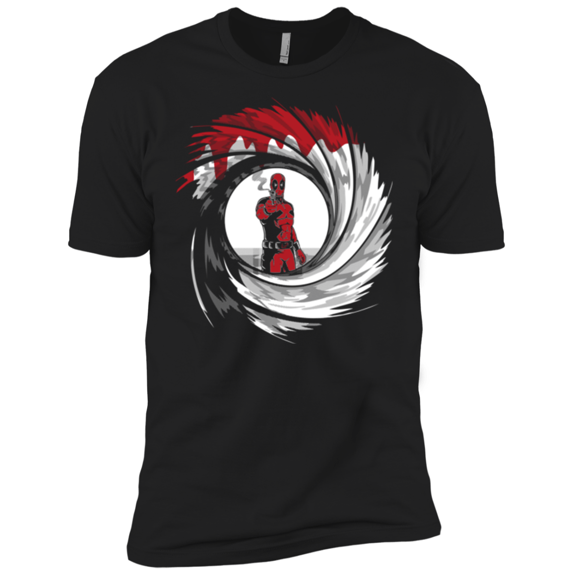 Dpool Shot Men's Premium T-Shirt