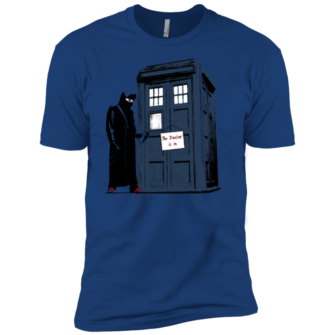 T-Shirts Royal / YXS DR Banksy 10 Boys Premium T-Shirt