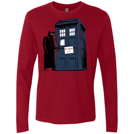 T-Shirts Cardinal / Small DR Banksy 10 Men's Premium Long Sleeve