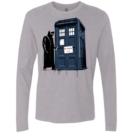 T-Shirts Heather Grey / Small DR Banksy 10 Men's Premium Long Sleeve