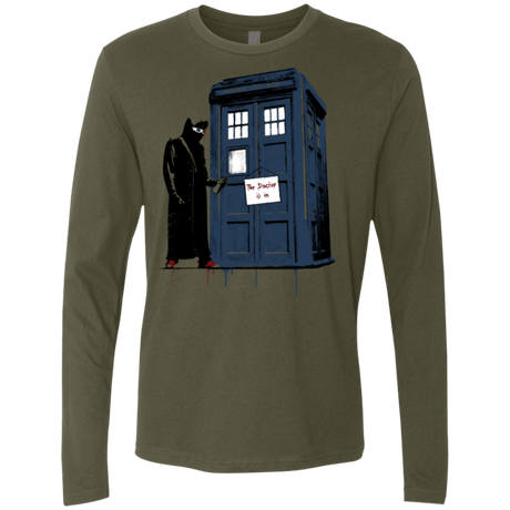 T-Shirts Military Green / Small DR Banksy 10 Men's Premium Long Sleeve