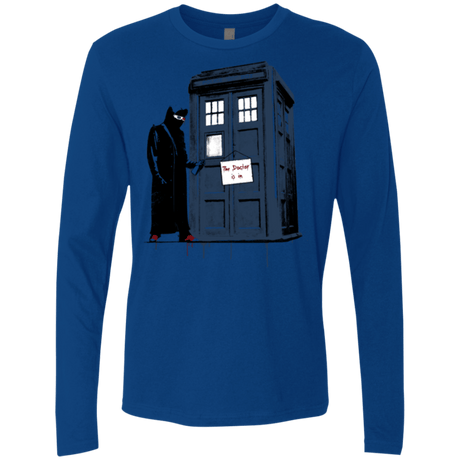 T-Shirts Royal / Small DR Banksy 10 Men's Premium Long Sleeve