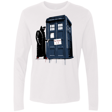 T-Shirts White / Small DR Banksy 10 Men's Premium Long Sleeve