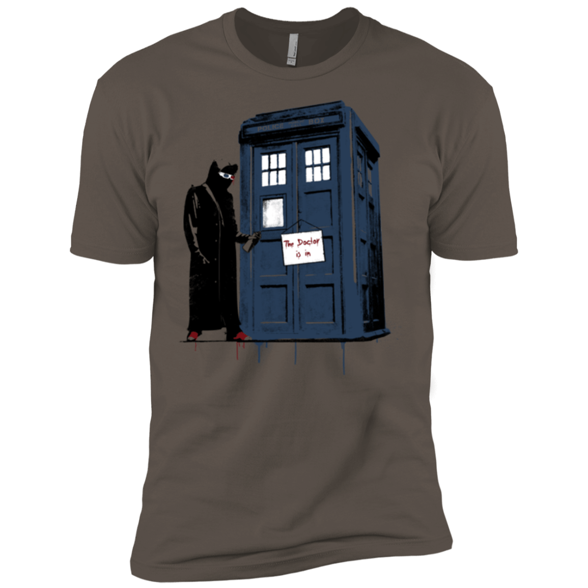 T-Shirts Warm Grey / X-Small DR Banksy 10 Men's Premium T-Shirt